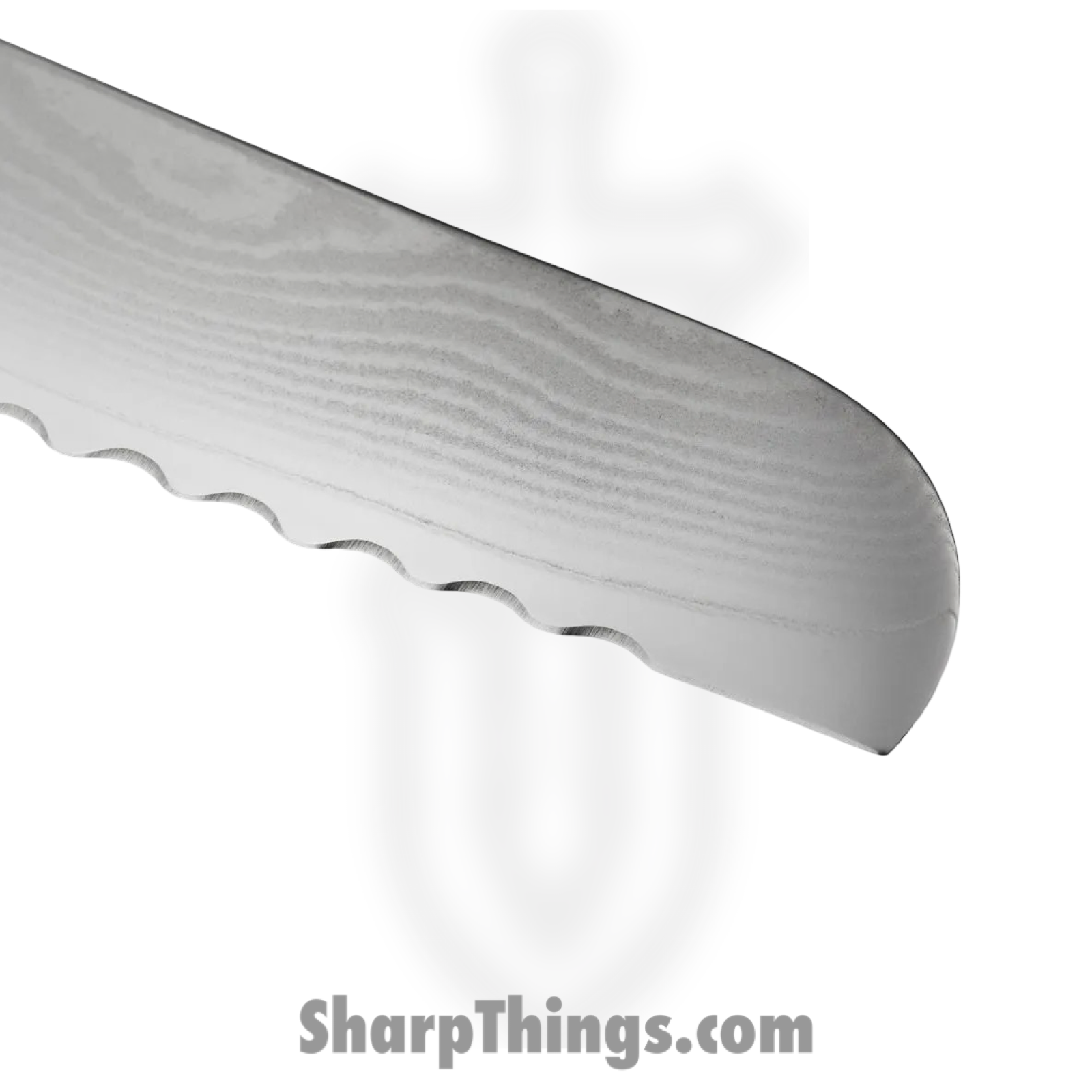 Shun - DM0705 - Classic 9" Bread Knife - VG-Max Satin - Pakkawood - Black - Image 2