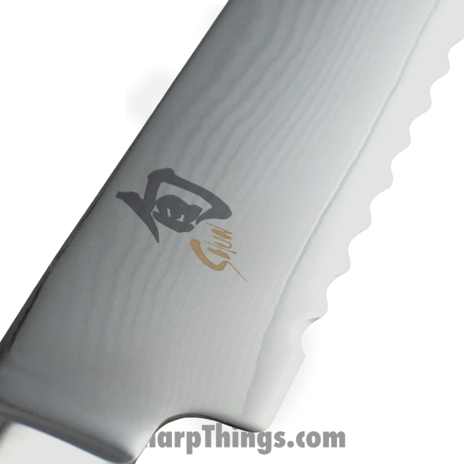 Shun - DM0705 - Classic 9" Bread Knife - VG-Max Satin - Pakkawood - Black - Image 3