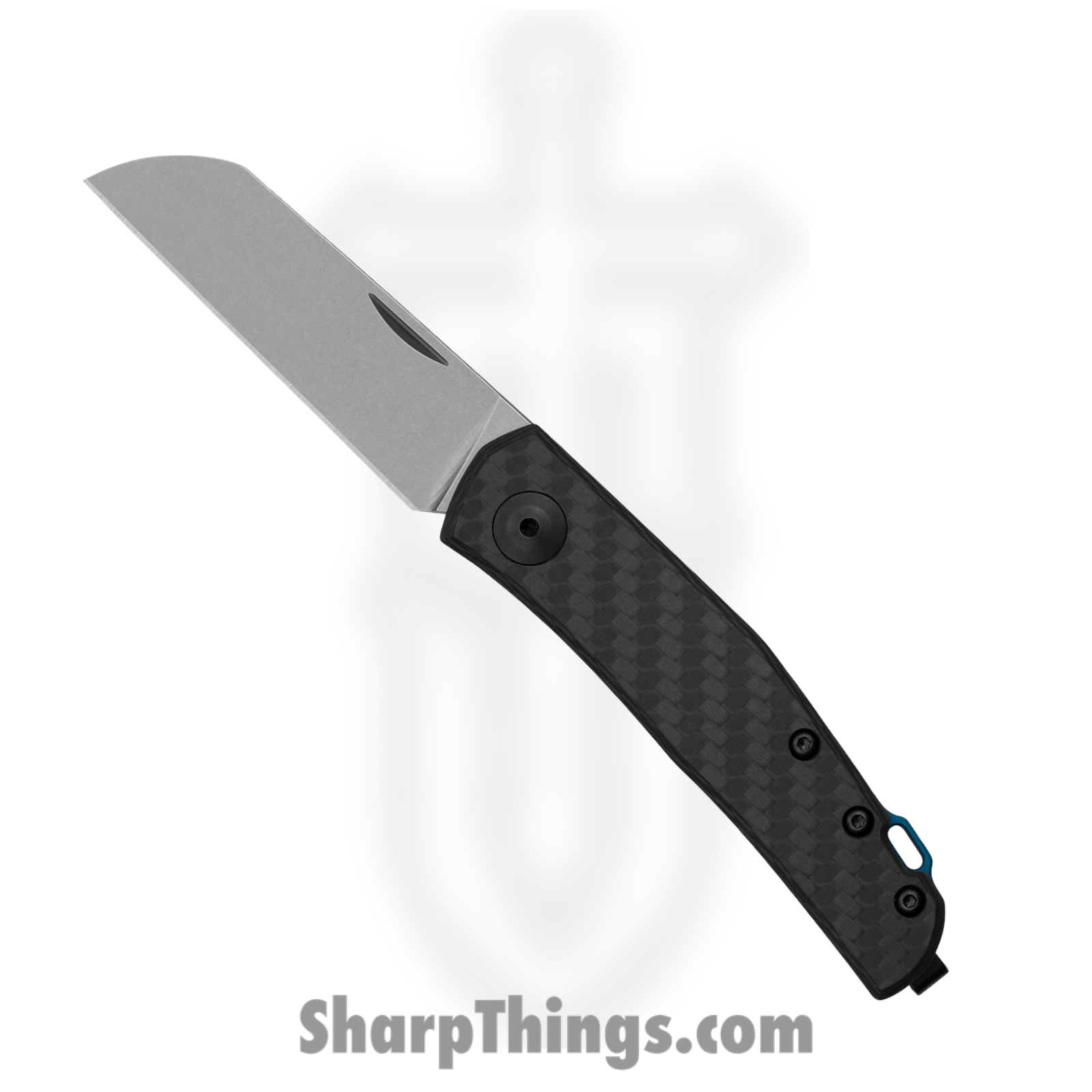 Zero Tolerance - 0230 - Jens Anso Slipjoint - Folding Knife - CPM-20CV Sheepsfoot - Carbon Fiber - Black