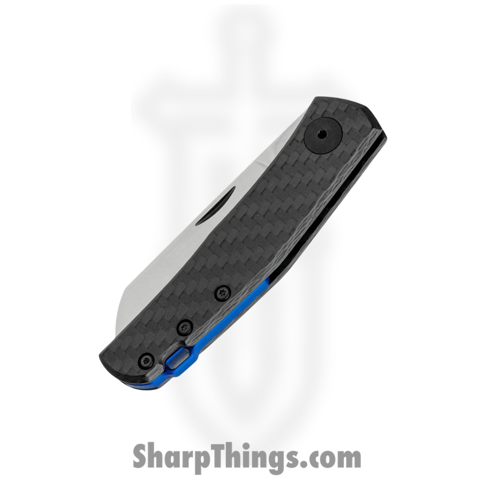 Zero Tolerance - 0230 - Jens Anso Slipjoint - Folding Knife - CPM-20CV Sheepsfoot - Carbon Fiber - Black - Image 4