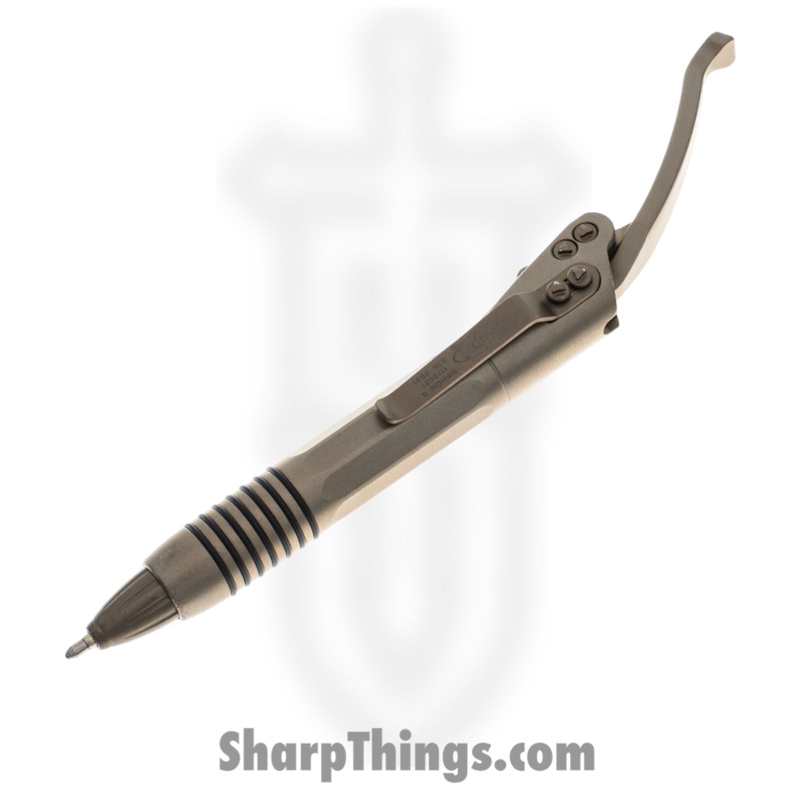 Microtech - 401-SS-BZ - Siphon II Bronzed Stainless Steel Pen