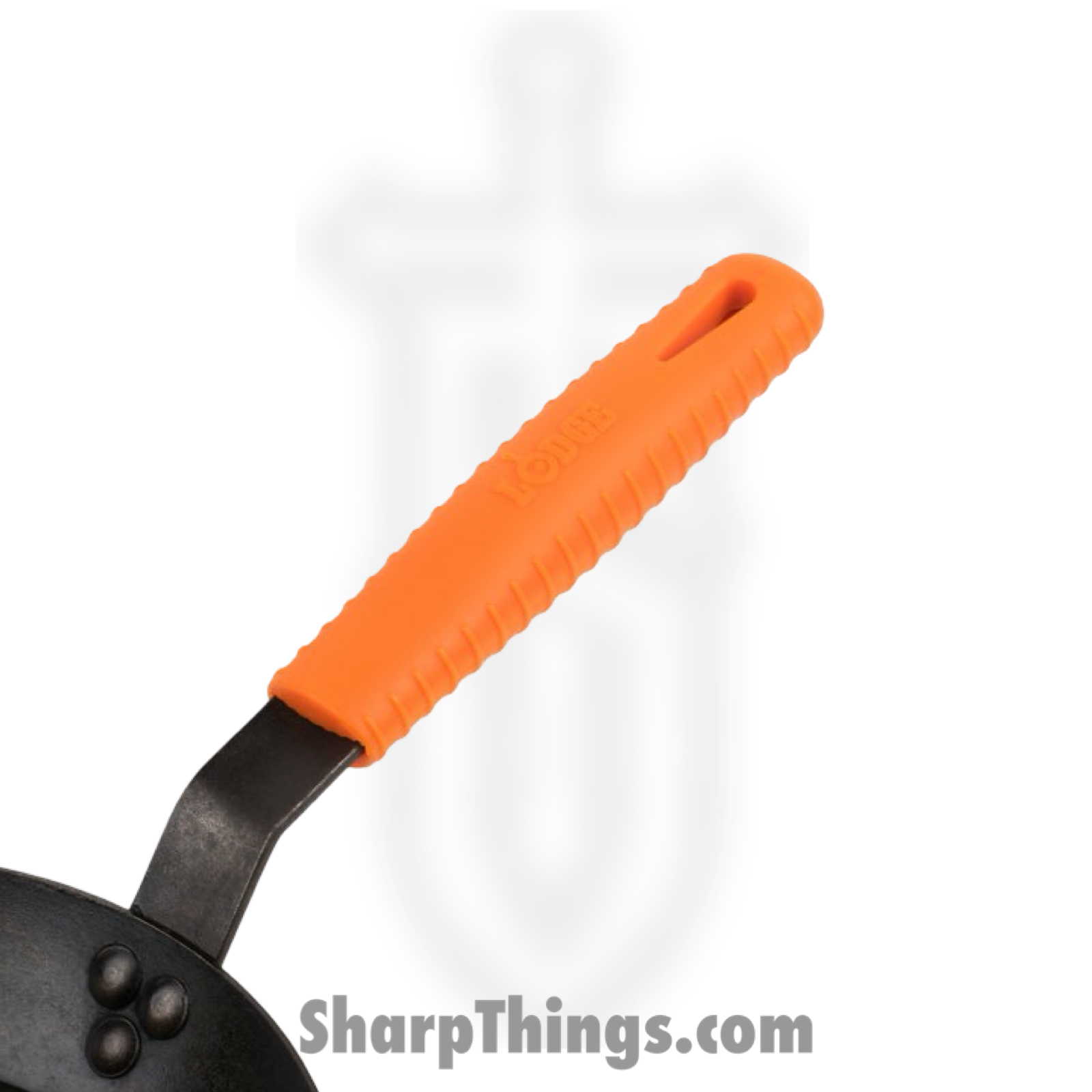 Lodge - ASCRHH61 - Silicone Handle Holder for Seasoned Steel Skillets - Orange - Image 2