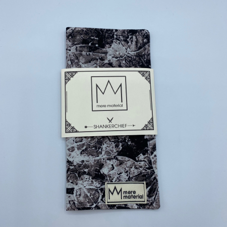Mere Material Shankerchief – MM0015 –  Handmade Handkerchief – Dark Forest