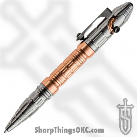 Heretic Knives – H038-TI/CU – Thoth Modular Pen – Titanium with Copper Extension