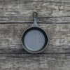 Lodge - L5MS - 5 Inch Seasoned Cast Iron Skillet - Black - Sharp