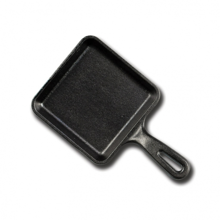 Lodge – L5WS3 – 5.5 Inch Square Cast Iron Skillet – Black