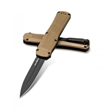 Benchmade – 3400BK-2 – Autocrat – OTF Auto – S30V Coated Dagger – G10 – Tan