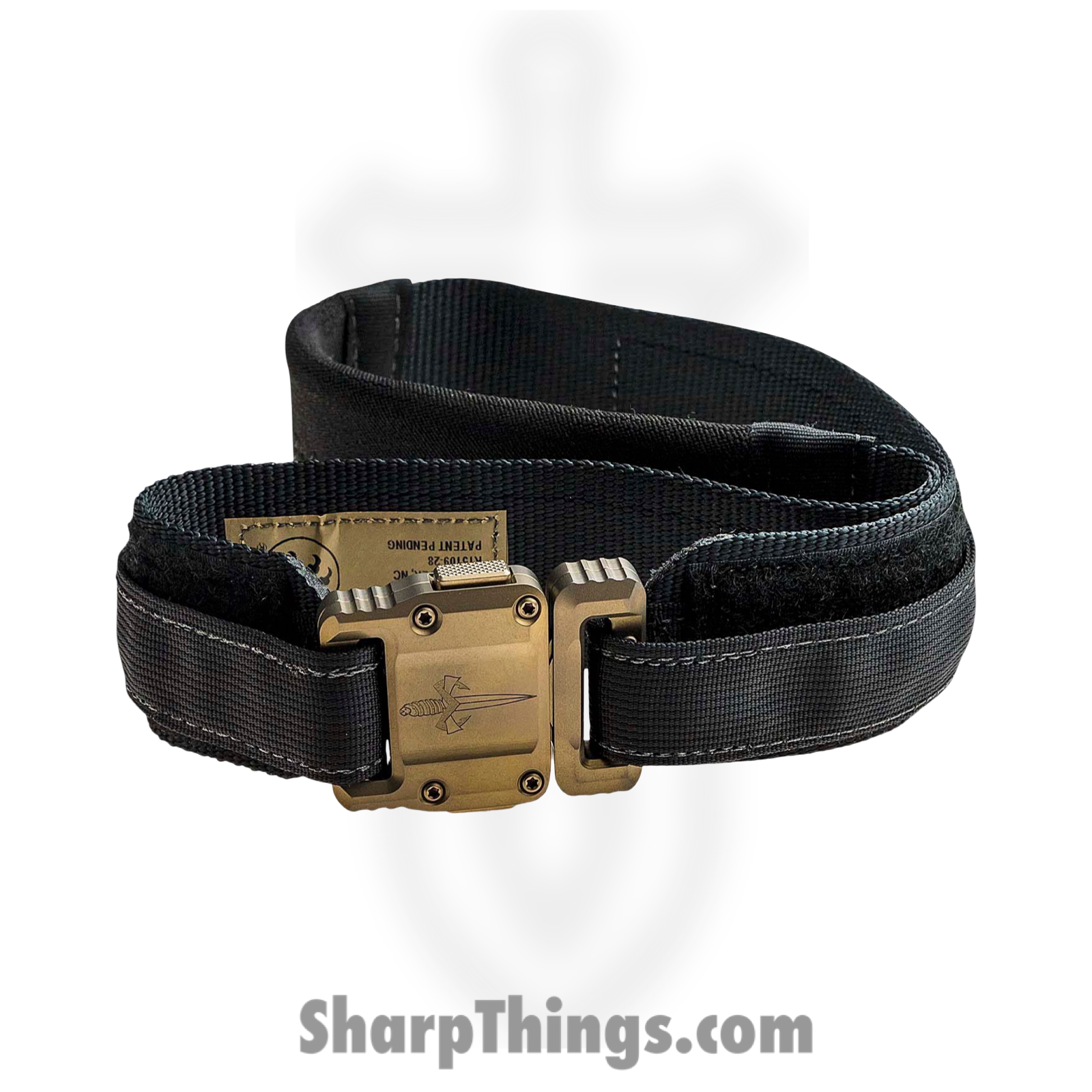 Microtech - 91-BKTTI-40 - Marfione Apis Tactical Size 40 Belt - Nylon with Titanium Buckle - Black