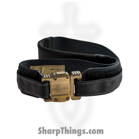 Microtech – 91-BKTTI-44 – Marfione Apis Tactical Size 44 Belt – Nylon with Titanium Buckle – Black