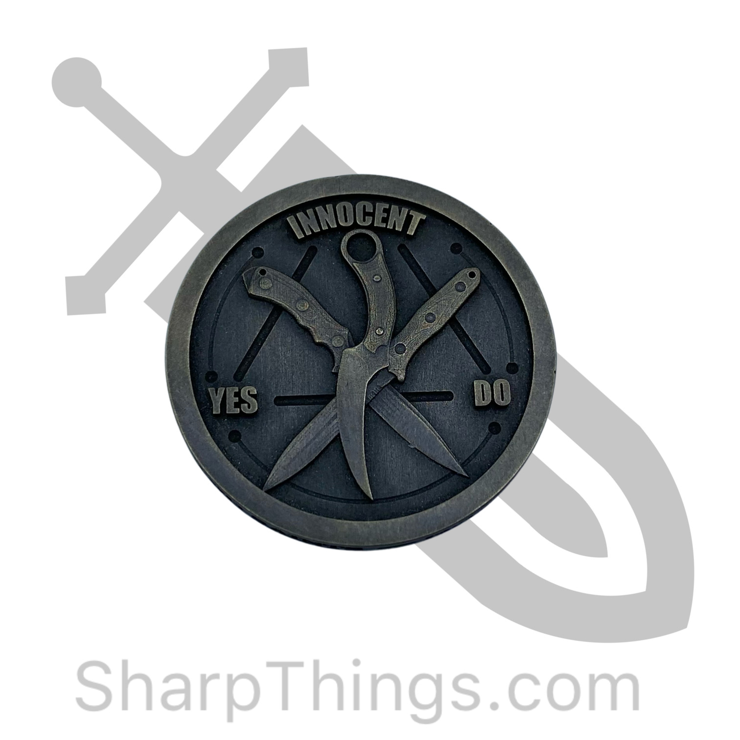 Heretic Knives - H000-6A-PUCF - Wraith - Automatic Knife - Elmax Coated Clip Point - 6061-T6 Aluminum/Fat Carbon Fiber - Black/Purple - Image 7