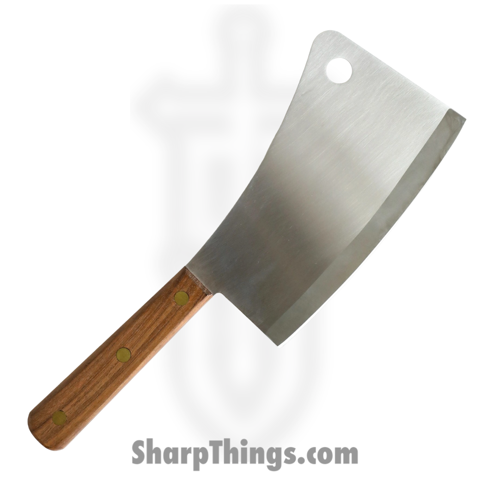 Lamson - 33100 - 7.25 in Meat Cleaver - 12C27 - Walnut - Brown - Image 2