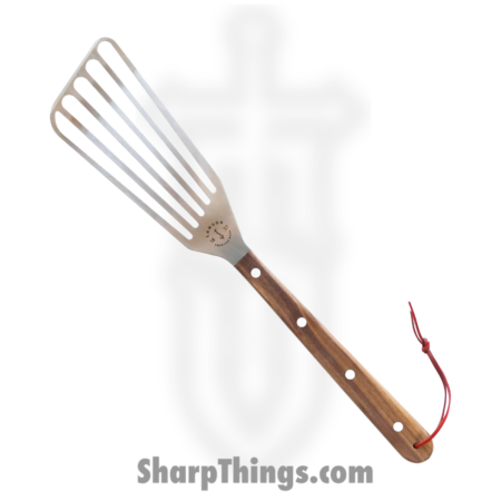 Lamson – 33579 – Premier 20 in Barbeque Slotted Walnut Fish & Veggie Turner