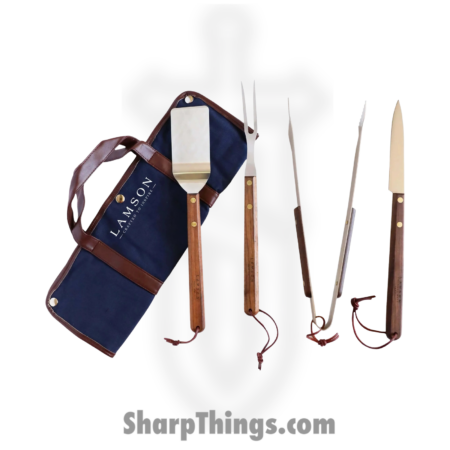 Lamson – 33674 – 4 Piece Tail-Gater Barbeque 15 in Set