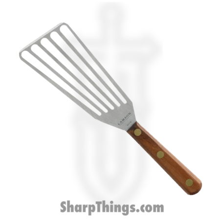 Lamson – 33777 – 3 in x 6 in Chef’s Slotted Turner – Right Hand Walnut Handle