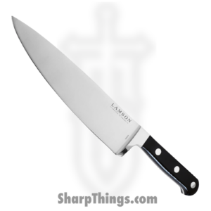 Lamson – 39250 – Premier 8 in Forged Chef’s Knife – 4116 SS Polished – G10 – Midnight Black