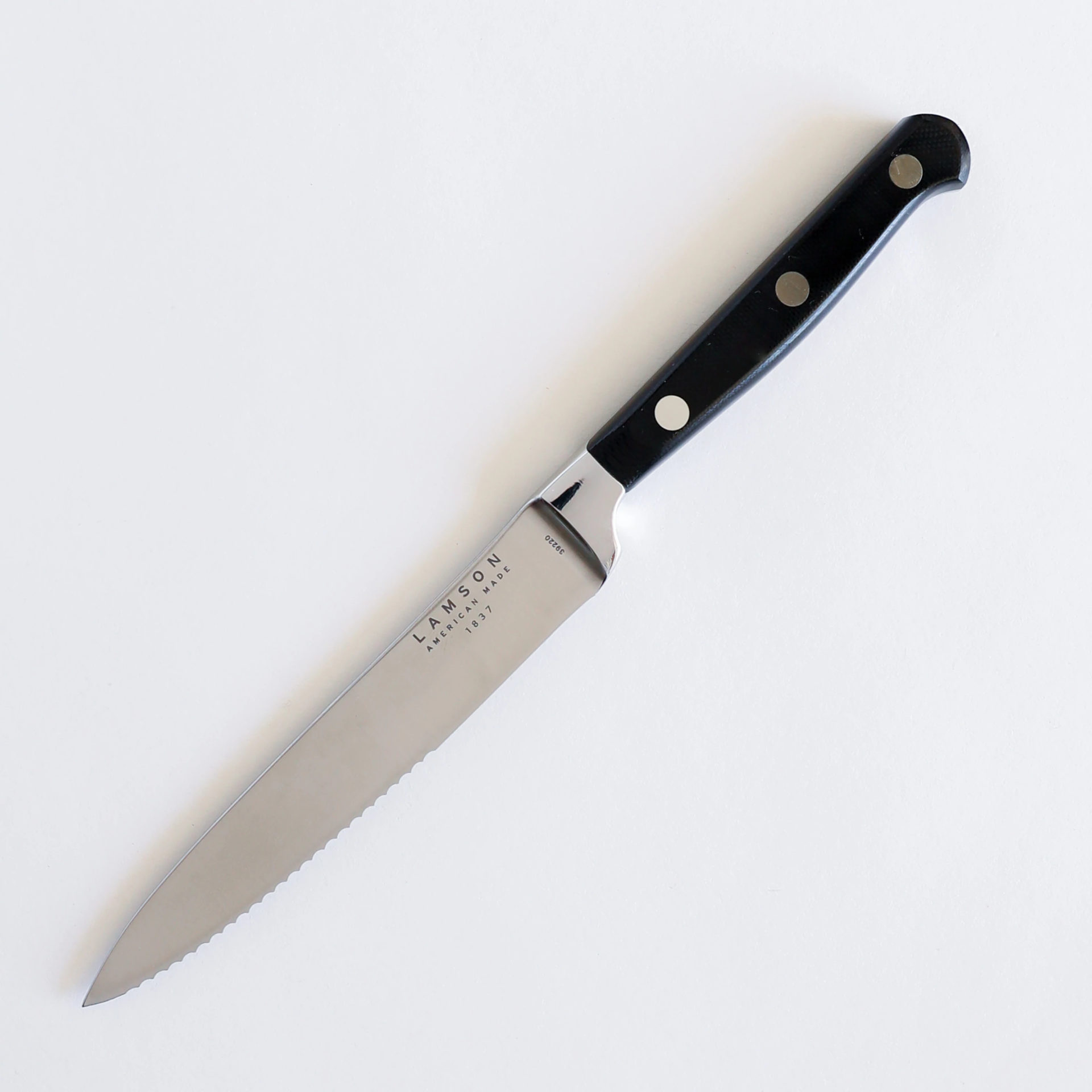 Signature Serrated Steak Knife, 4 Piece Set, Kitchen Knife Set