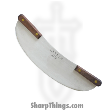 Lamson – 39450 – 12 in Walnut Handle Pizza Rocker