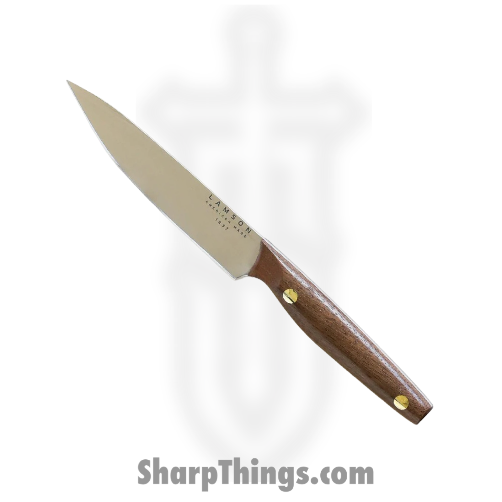 Lamson - 56504 - 6 in Vintage Utility Walnut Handle Kitchen Knife