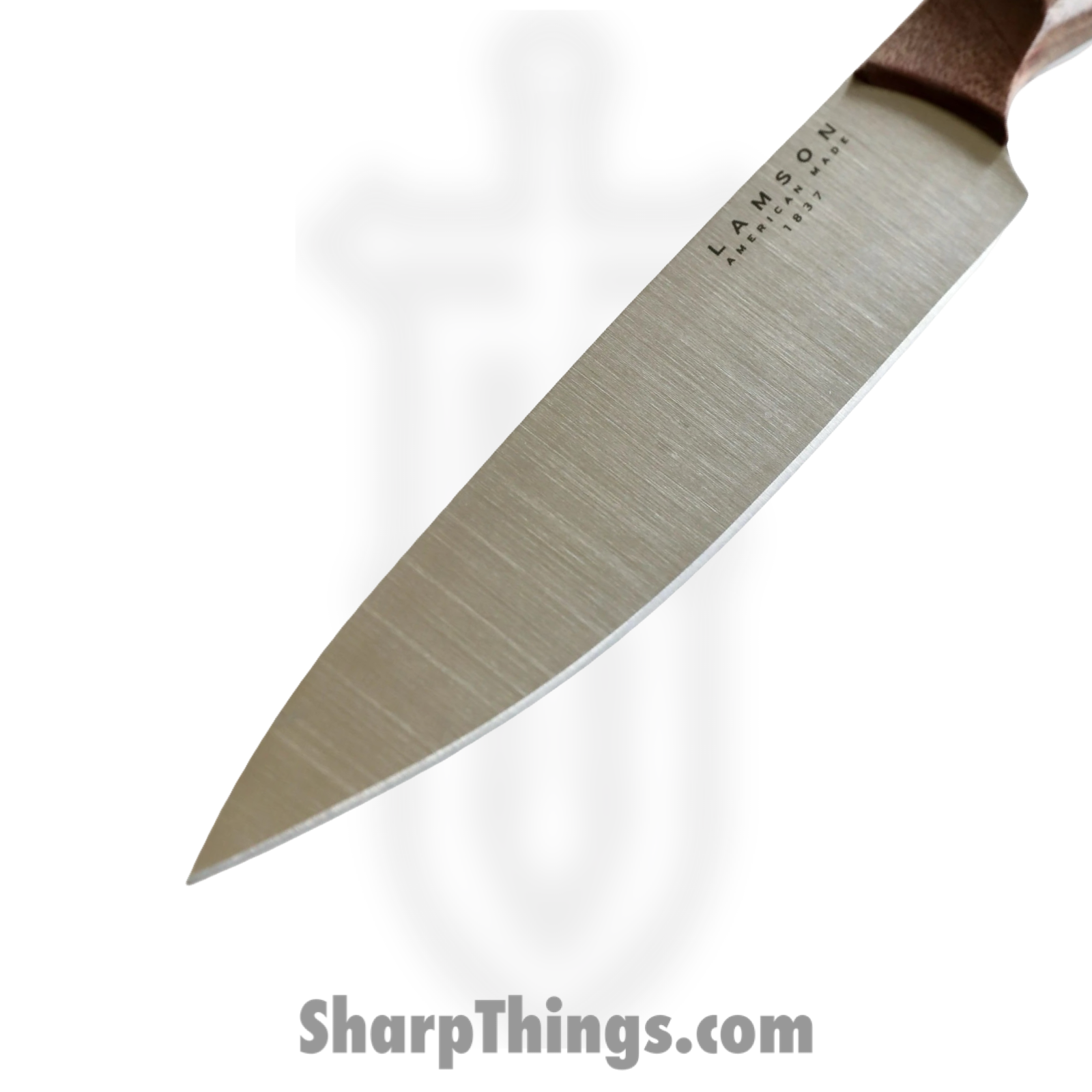 Lamson - 56504 - 6 in Vintage Utility Walnut Handle Kitchen Knife - Image 2