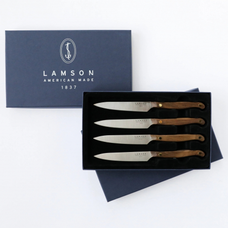 Lamson – 56592 – 4-Piece Vintage Fine Edge Steak Knife Set