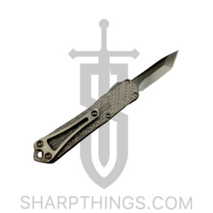 Heretic Knives – H023-6A-CF – Manticore S Auto OTF – DLC Tanto – Elmax – Carbon Fiber