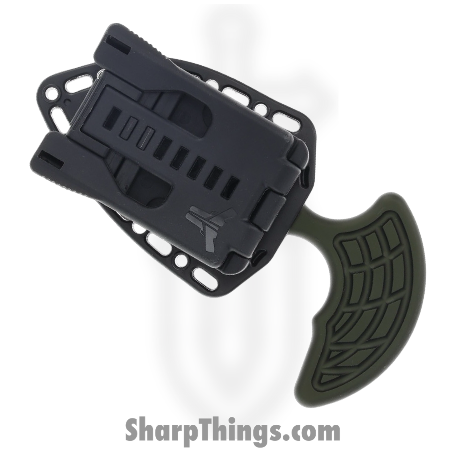 Heretic Knives - H050-6A-GRN - Sleight Modular Push Dagger - Fixed Blade Knife - CPM 20CV Coated - 6061-T6 Aluminum - Green - Image 4