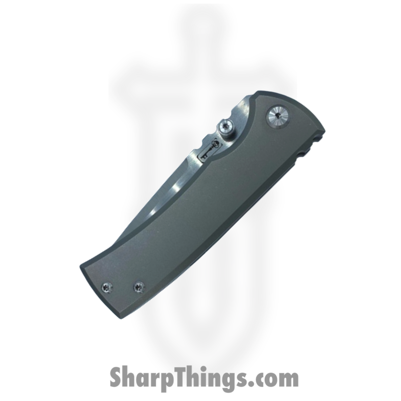 Chaves Blades - UltraTStTi - Redencion Street - Folding Knife - M390 Satin Tanto - Titanium - Natural - Image 3