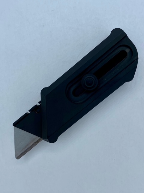 Chaves Knives - CHUBSLIPBLK - C.H.U.B. Slipper - Folding Knife - Chaves Handy Utility Blade - Titanium - Black - Image 6