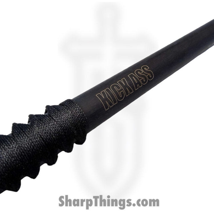 Bastinelli Creations - kickass21blk - 21" Kick Ass Stick - Tsuka Wrapped - Black - Image 2