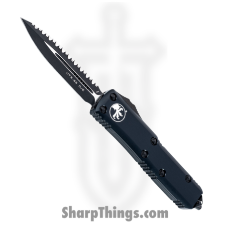 Microtech – 232-3T – UTX-85 – OTF Auto – Black Dagger – 6061-T6 Aluminum – Black