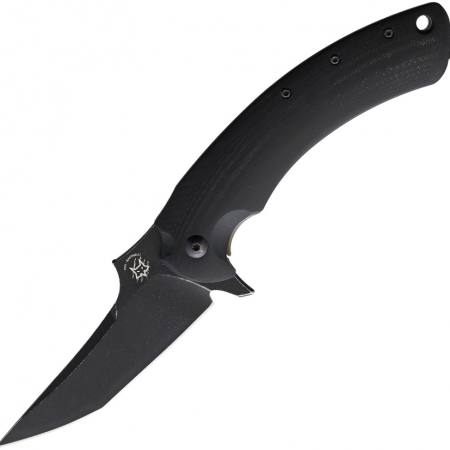 Bastinelli Creations – Gecko Framelock Folding Knife – Bohler N690 G10 – Black