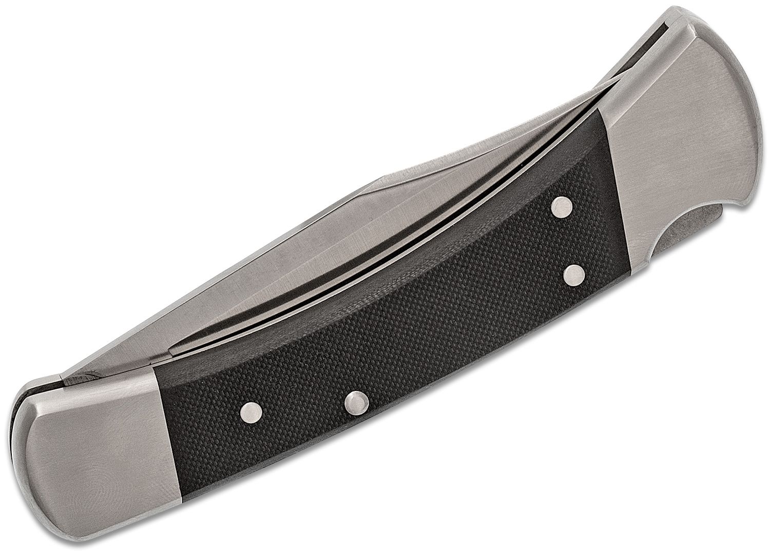 Buck - BU110BKSA-B - Auto Elite 110 - Automatic Knife - CPM S30V Satin Clip Point - G10 - Black - Image 6