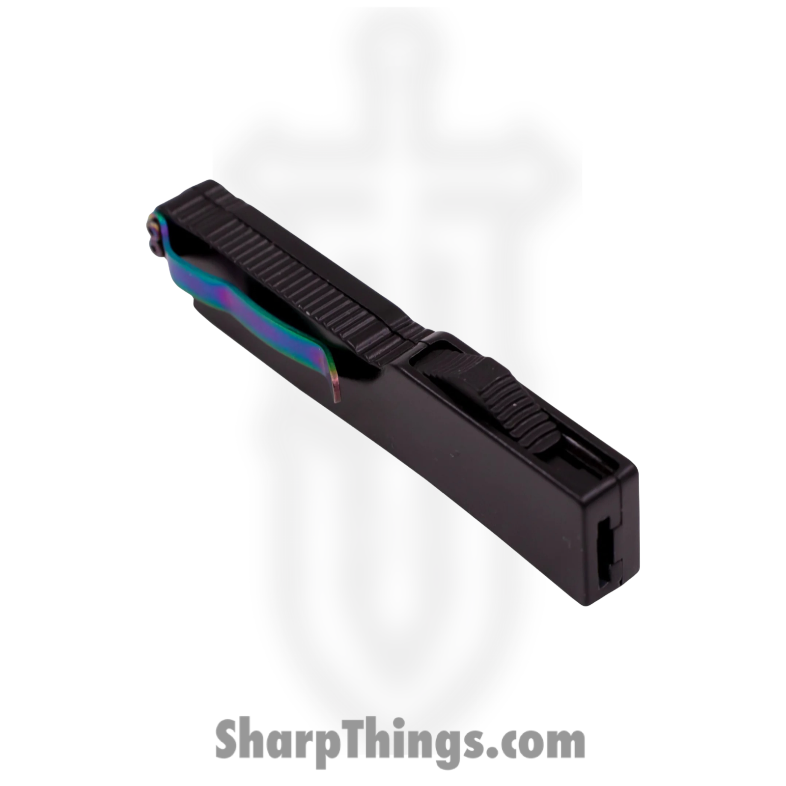 VOC - DT5S-DBR-BK - 5 Inch OTF Automatic Firecracker Knife A1 - 440 Stainless Titanium - Black - Image 4