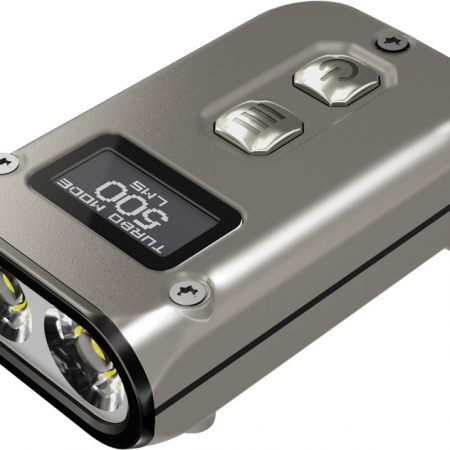 Nitecore – NCTINI2TI – TINI 2 Keychain LED Light – Titanium – Gray