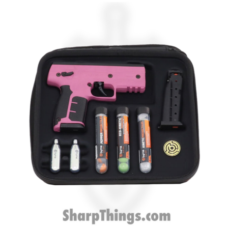 Byrna – SK68300 – SD – Pepper Ball Launcher Kit – Black/Pink