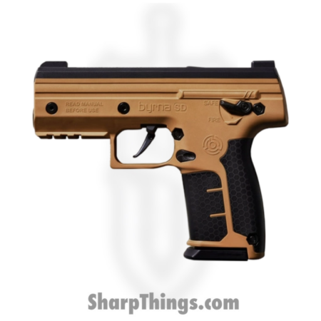 Byrna – SK68300 – SD – Pepper Ball Launcher Kit – Black/Tan