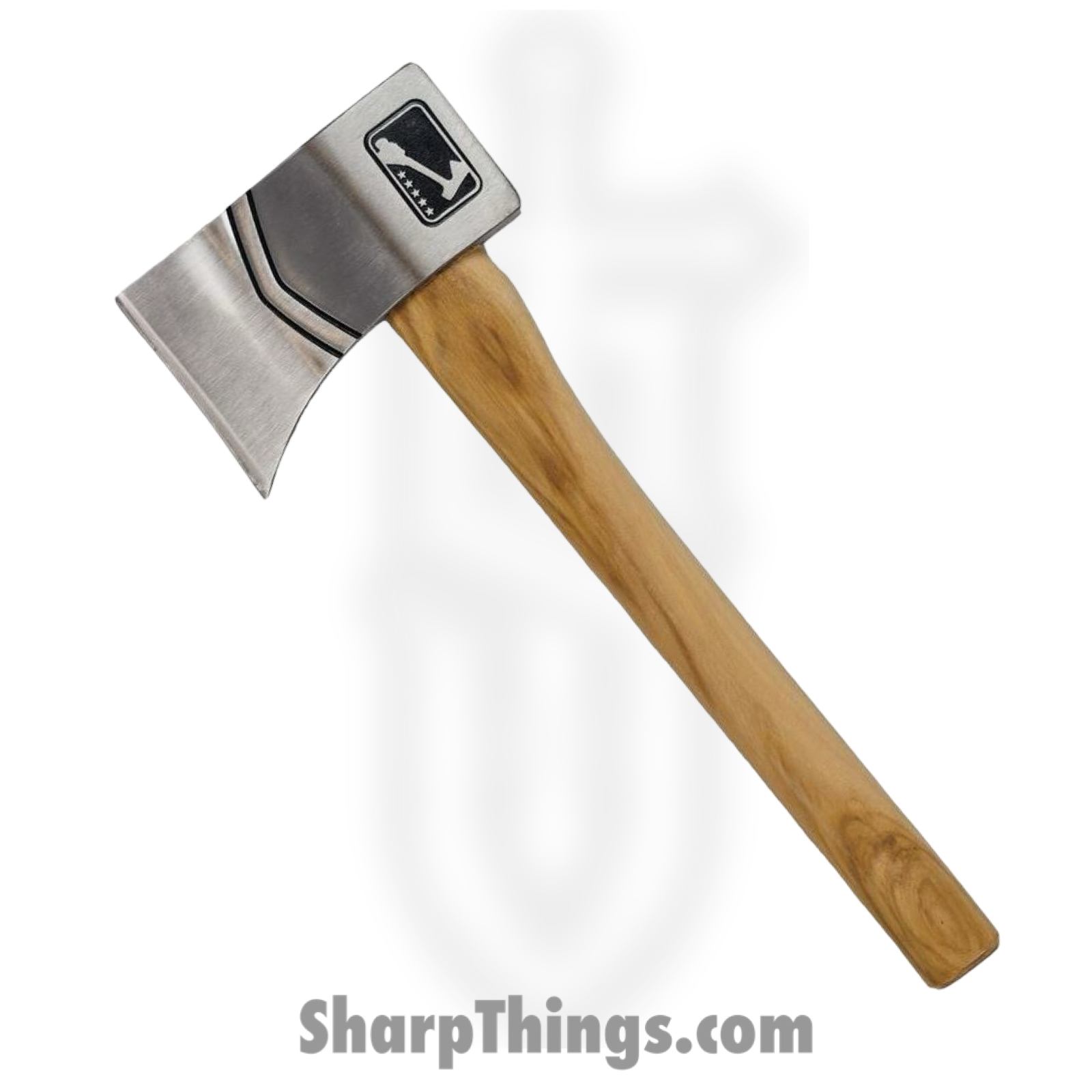 World Axe Throwing League - WATL005 - The Corporal Thrower Axe - 1045 Carbon Steel - American Hickory - Round