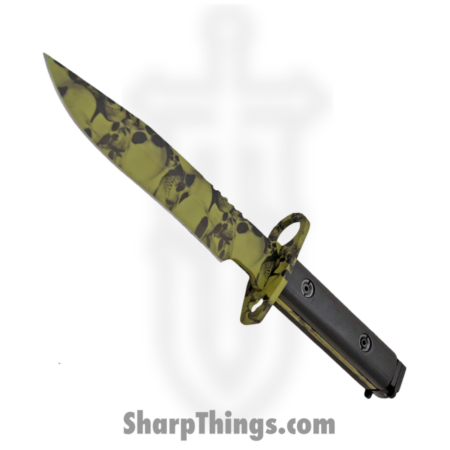 Shadow Ops – YF-02-GR – Undead Bayonet Skull – Recurve – Green