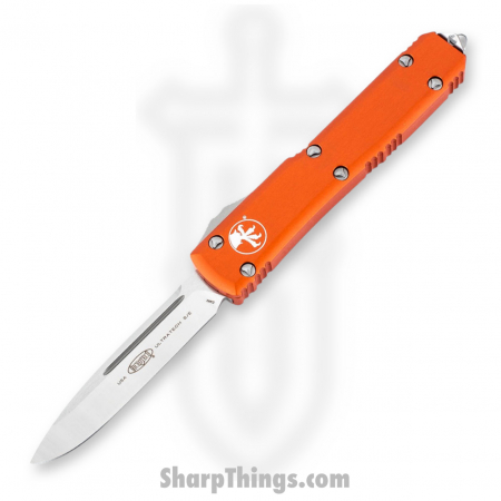 Microtech – 121-4OR – Ultratech OTF S/E Automatc Knife – 6061-T6 Aluminum – Orange