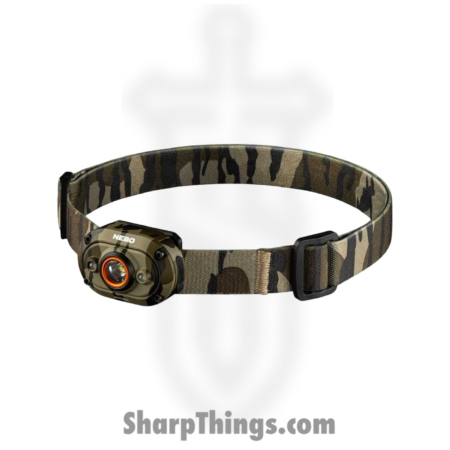NEBO – NEB-HLP-1004 – MYCRO 400lm Rechargeable LED Headlamp – Mossy Oak Camo