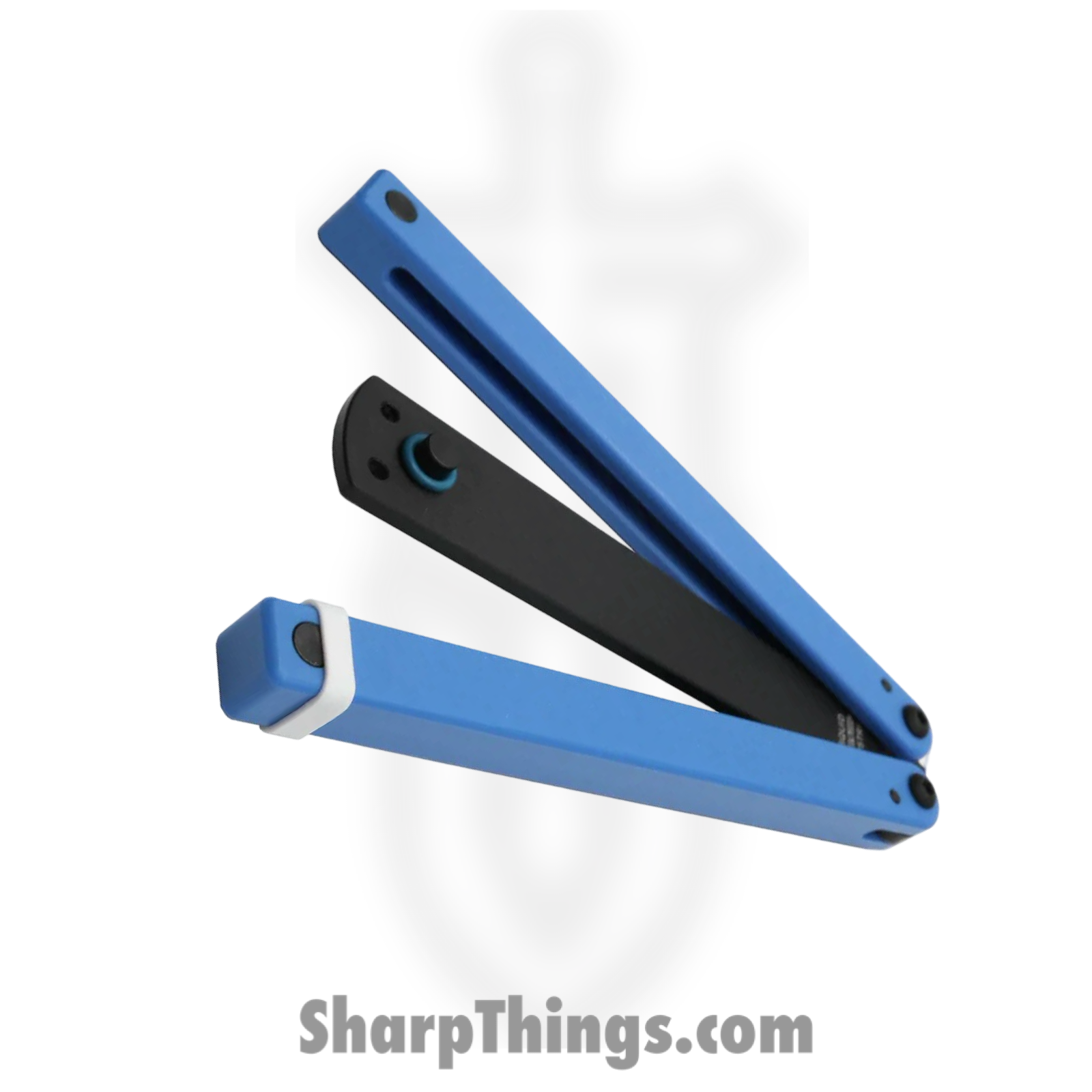 Squid Industries - Squiddy-U - Squiddy-U - Balisong - Balisong Trainer - Acetal - Blue - Image 2
