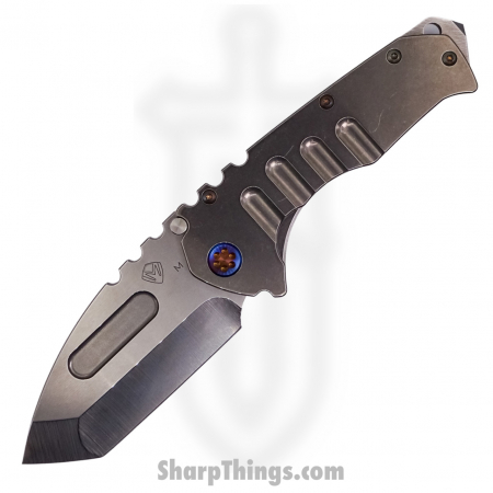 Medford Knife – MK012MTT-01TM-TFCF-BN – Praetorian “T” Tanto Folder – Magnacut Tumbled