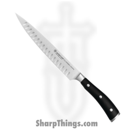 Wusthof – 1040330820 – Classic Ikon 8″ Hollow Edge Carving Knife – Classic Ikon