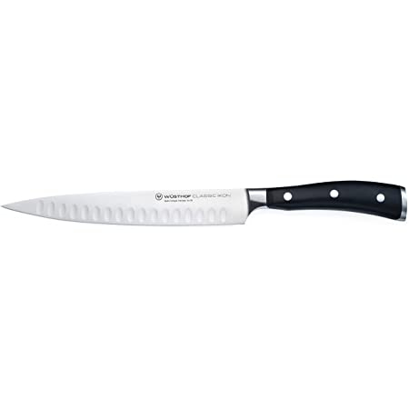 Wusthof – 1040330820 – Classic Ikon 8″ Hollow Edge Carving Knife