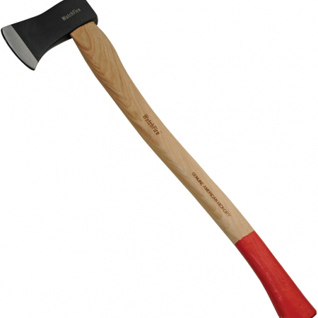 Misc – AX6802 – Big Camp Axe – 2.25 lb 1045 Carbon Steel Head – Red, Brown and Black