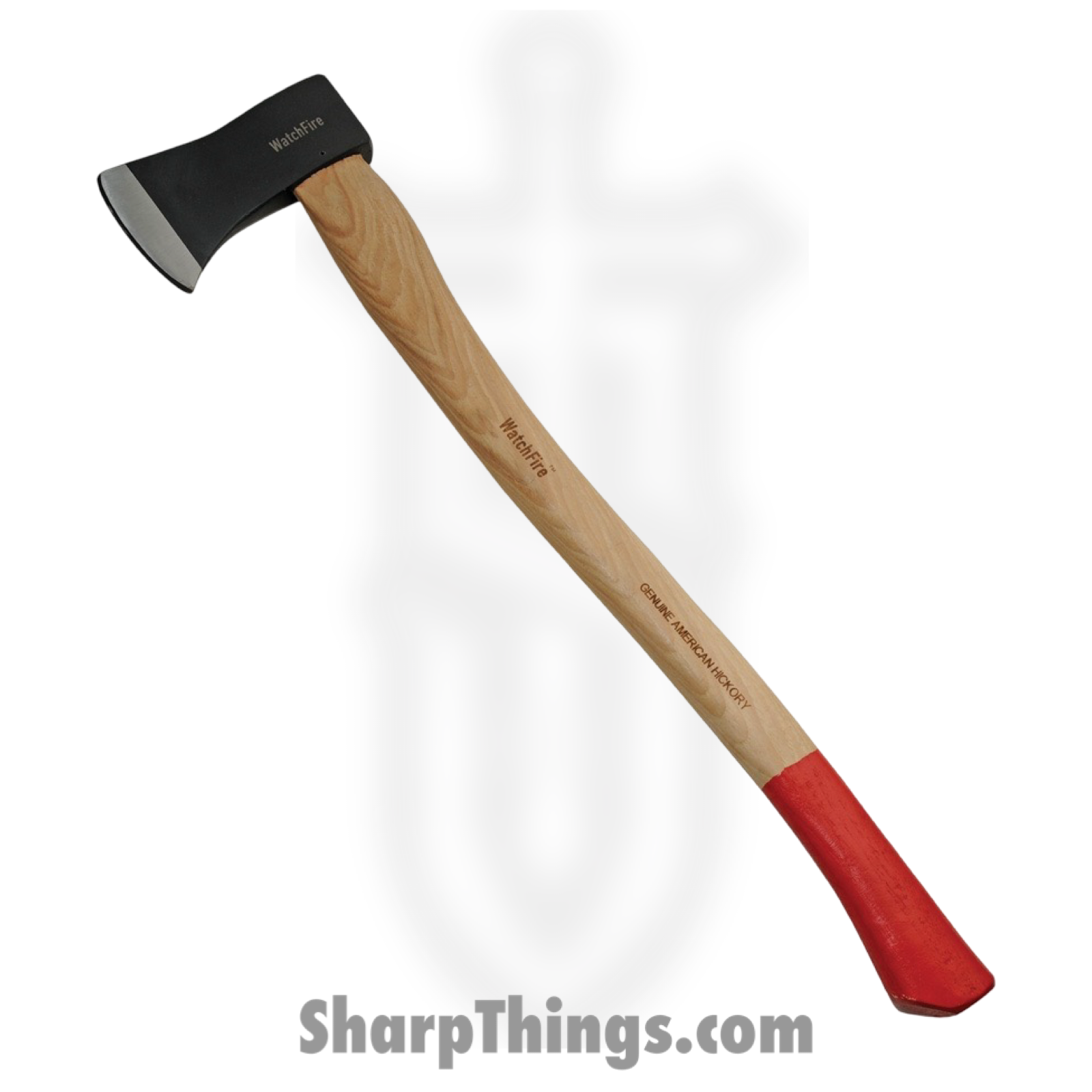 VOC - AX6802 - Big Camp Axe - 2.25 lb 1045 Carbon Steel Head - Red, Brown and Black