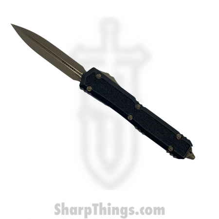 Microtech – 206-13APS – Makora D/E Signature Series Folding Knife – Apocalyptic Bronze and Black