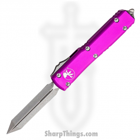 Microtech – 223-10APVI – Ultratech Spartan Automatic OTF Apocalyptic Knife – Violet