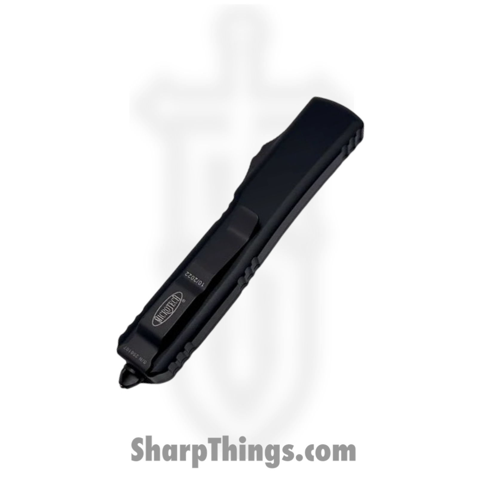 Microtech - 223-D3T - Ultratech - OTF Auto - Elmax, M390, 204P Coated Spartan - 6061-T6 Aluminum - Black - Image 4