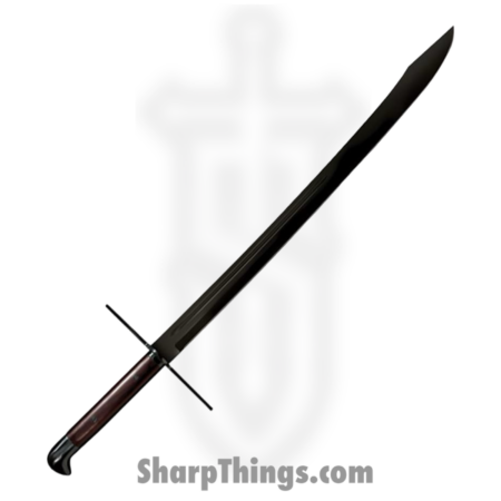 Cold Steel – CS88GMSM – MMA Grosse Messer – Fixed Blade Knife – 1055 HC Coated Sword – Rosewood – Brown